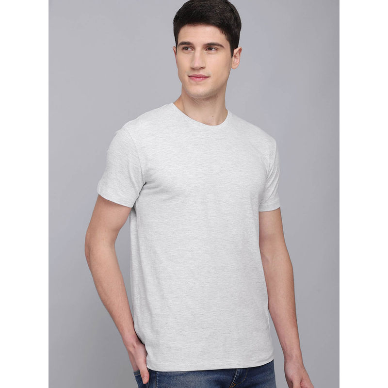 Free Authority Featured Grey Tshirt for Young Men (M)