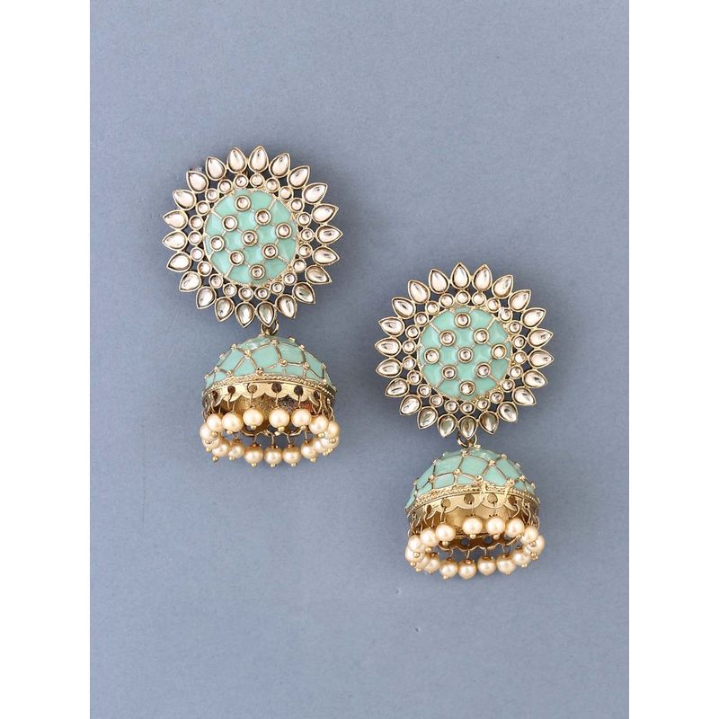 Pista green earrings online