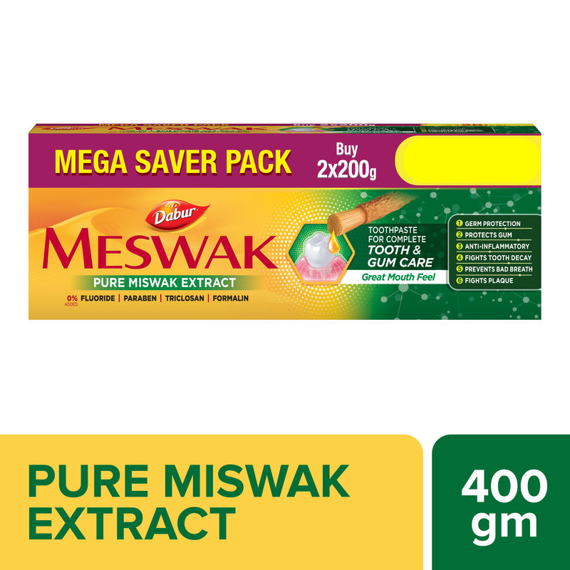 Dabur Meswak Complete Oral Care Toothpaste Mega Saver Pack Buy Dabur