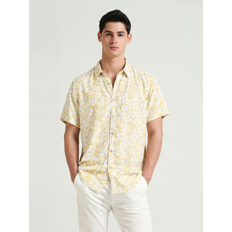 Pepe Jeans Printed Viscose Shirt (2XL)