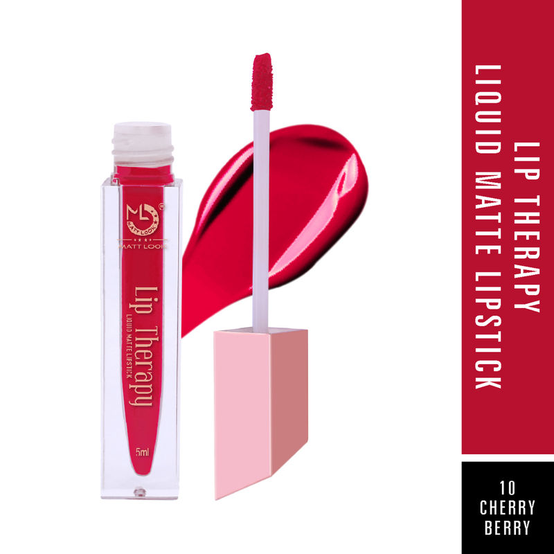 Matt look Lip Therapy Liquid Matte Lipstick - Cherry Berry