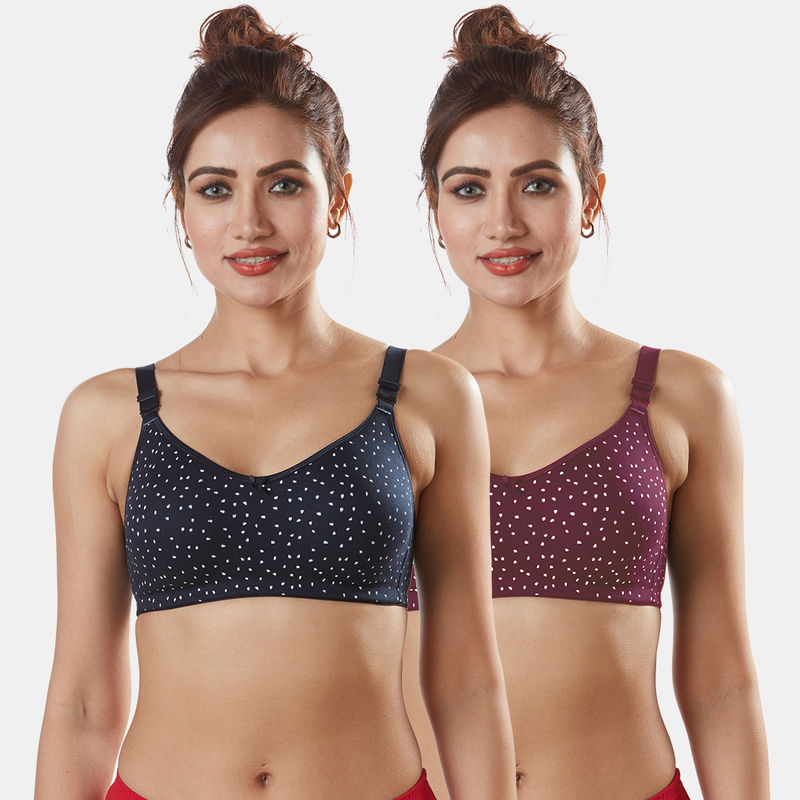 Sonari Nivya Non-padded T-shirt Bra - Multi-Color (34C)