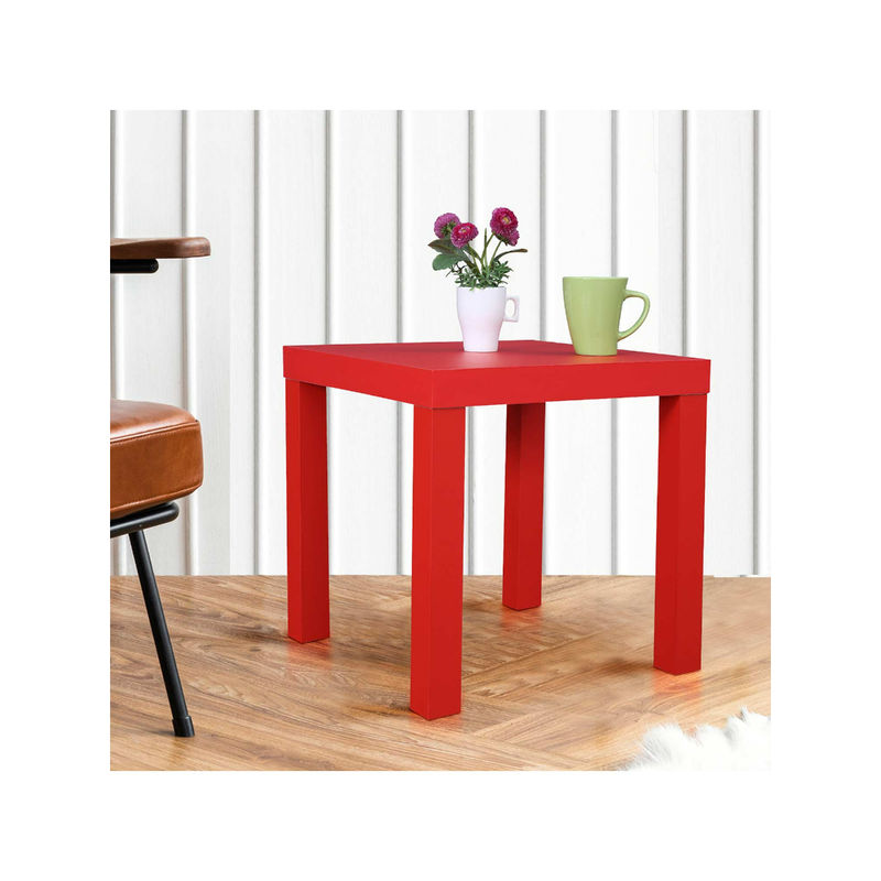HomeTown Larix Side Table in Red Colour Buy HomeTown Larix Side Table