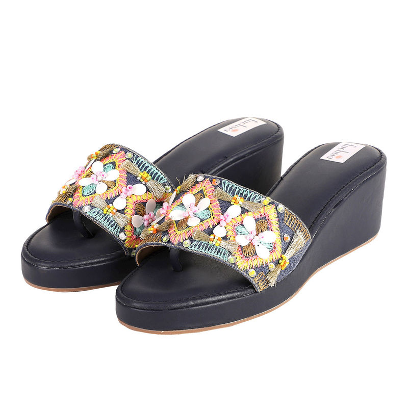 Fuchsia By Aashka Mehta Bollywood Bliss Sandals (EURO 36)