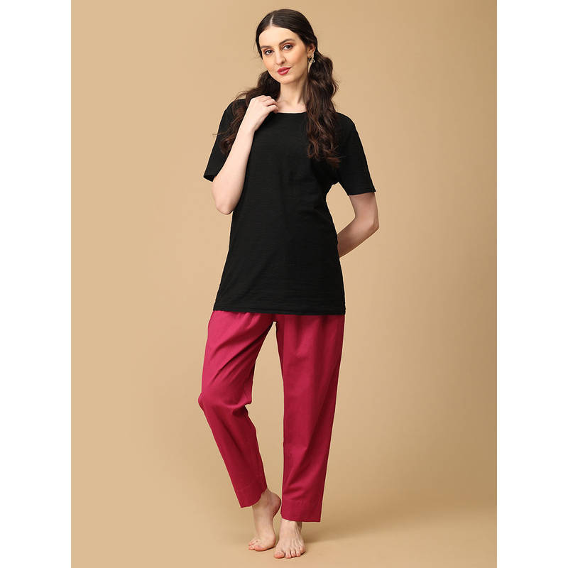 The Mom Store Blushing' Lounging Maternity Lounge Pant (S)