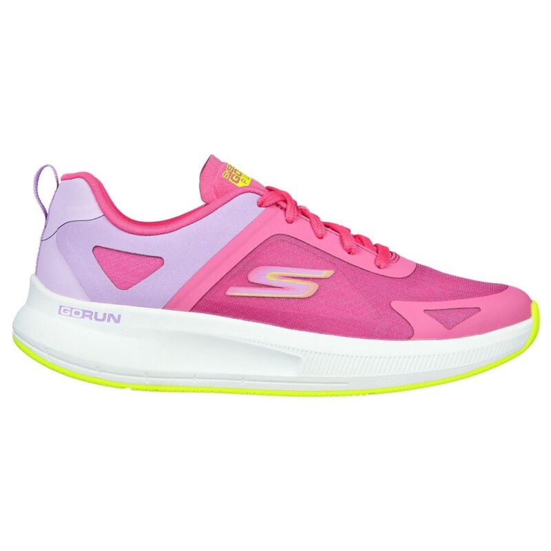 SKECHERS Go Run Pulse - Operate Pink Go Run Running Shoes (UK 3)