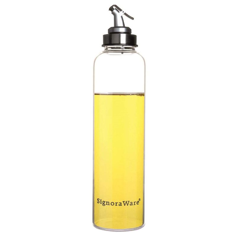 Signoraware Eze Flow Borosilicate Glass Oil Dispenser - 500Ml (M)