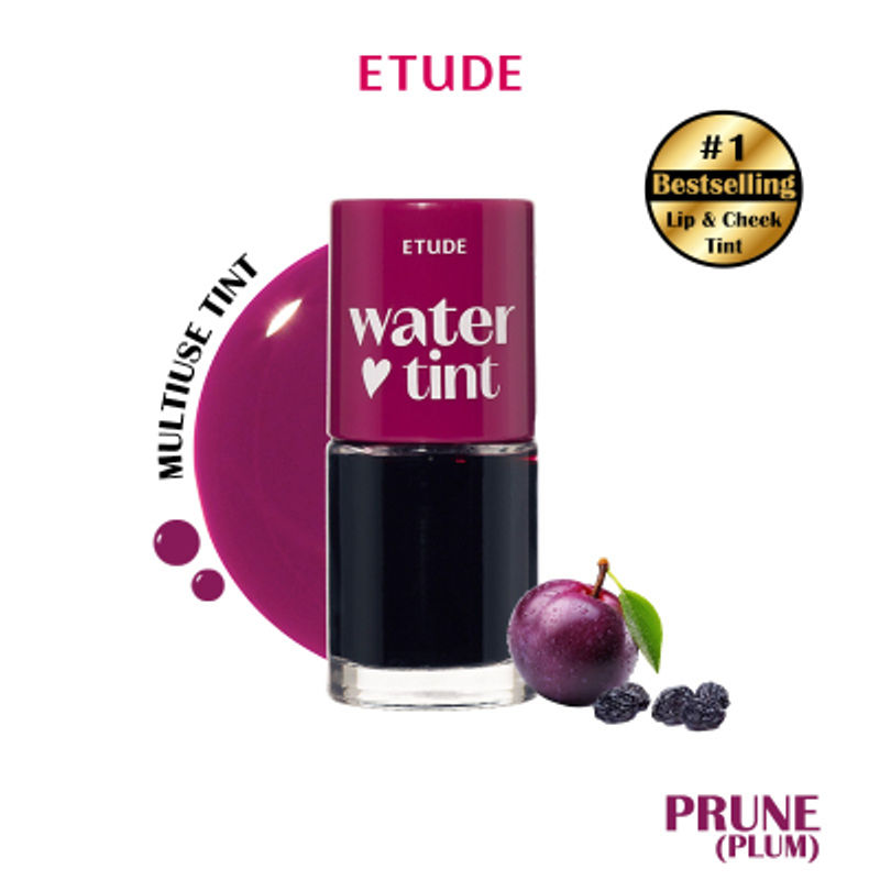 ETUDE Dear Darling Water Gel Lip And Cheek Tint Lipstick - 07 Prune Ade