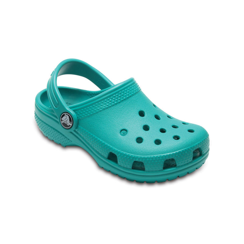 Crocs Turquoise Classic Patterned Clogs: Buy Crocs Turquoise Classic ...
