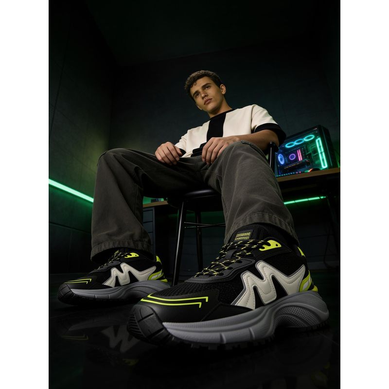 The Souled Store Official Ben 10: Omnikicks Men Black Sneakers (UK 9)