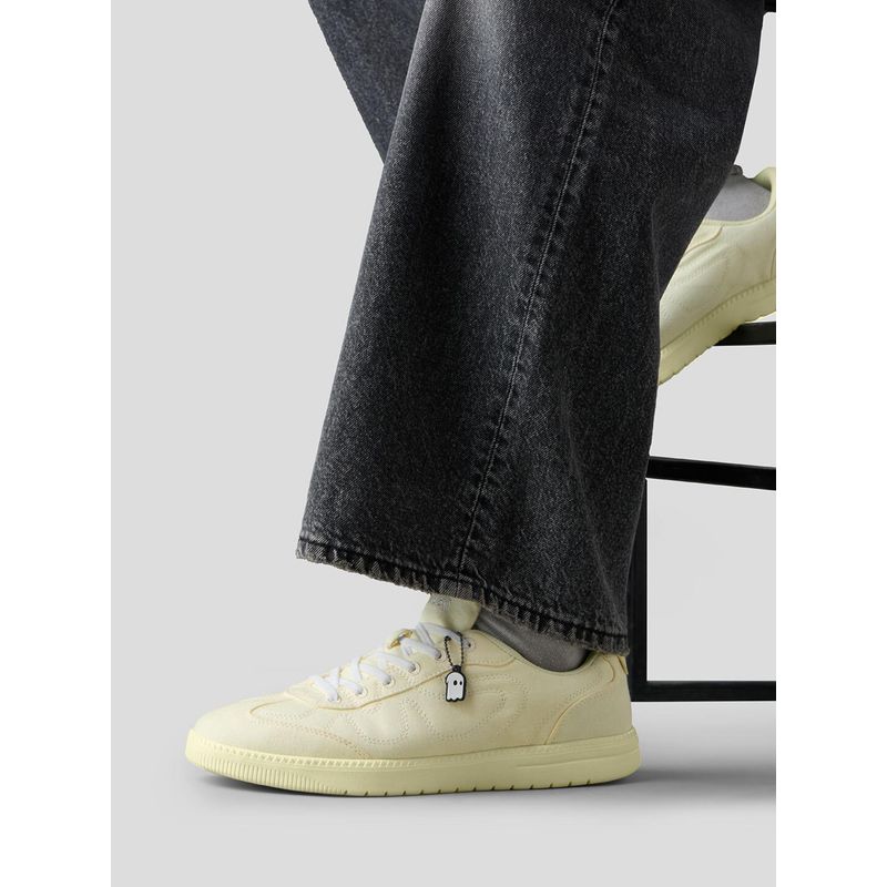 The Souled Store Ubz Fly: Cream Men Sneakers (UK 6)