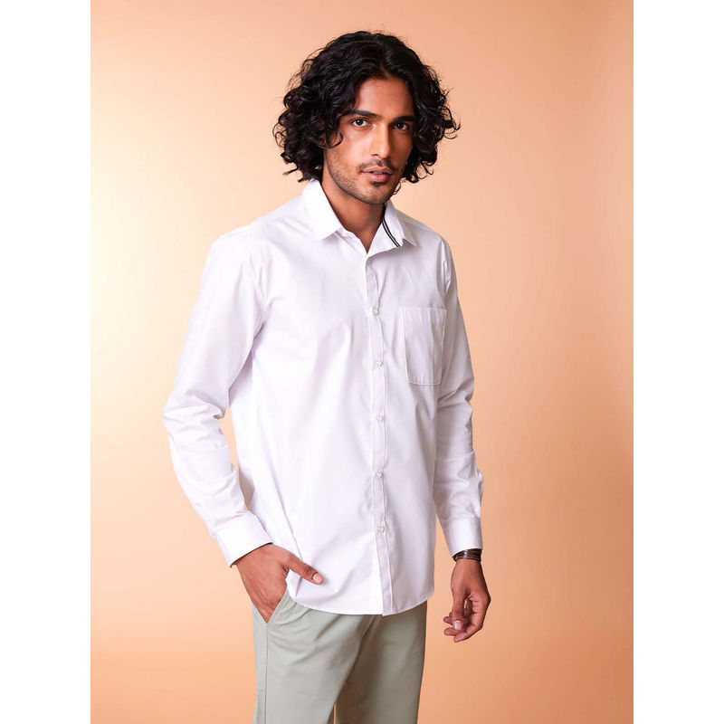 KINGDOM OF WHITE Jive Mens Casual Shirt (M)