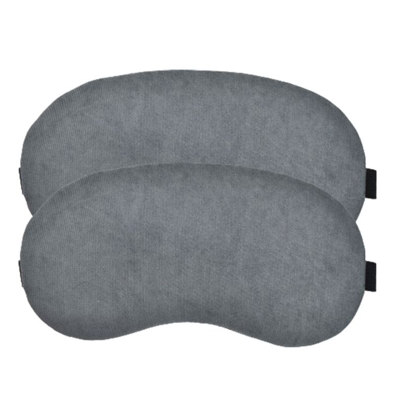 Visual Echoes Soft Cotton Sleep Eye Mask With Cooling Gel Inserts Dark