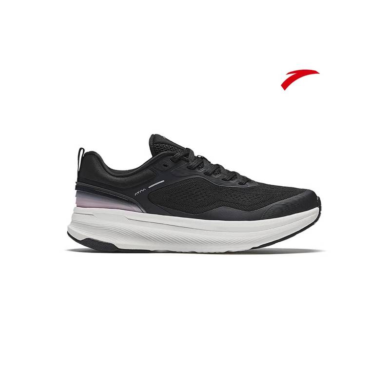ANTA Women Black Running Shoes A-FLASHFOAM Cushioning Ebuffer 9 (UK 4)