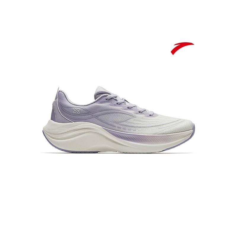 ANTA Women Grey Running Shoes A-FLASHFOAM Cushioning Leaf 6 (UK 4)