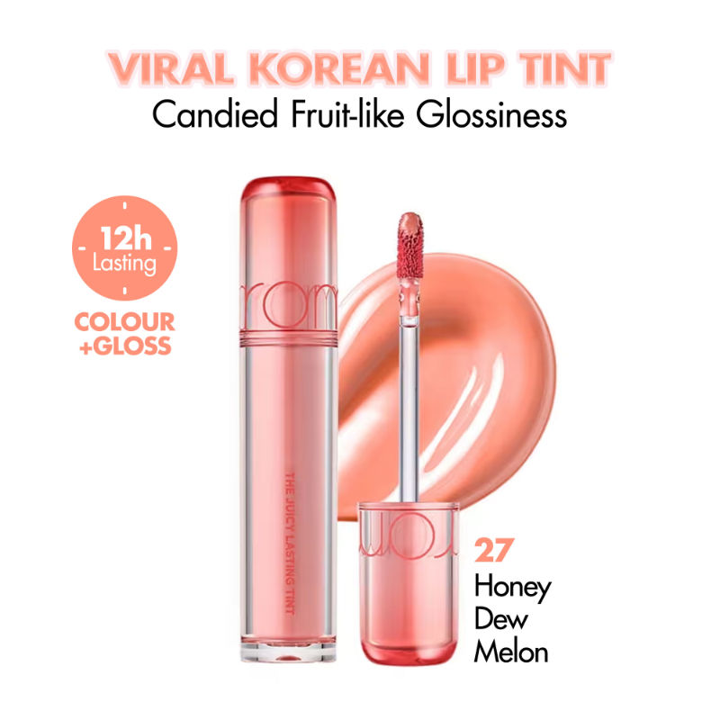 Rom&nd The Juicy Lasting Tint - 27 Honey Dew Melon