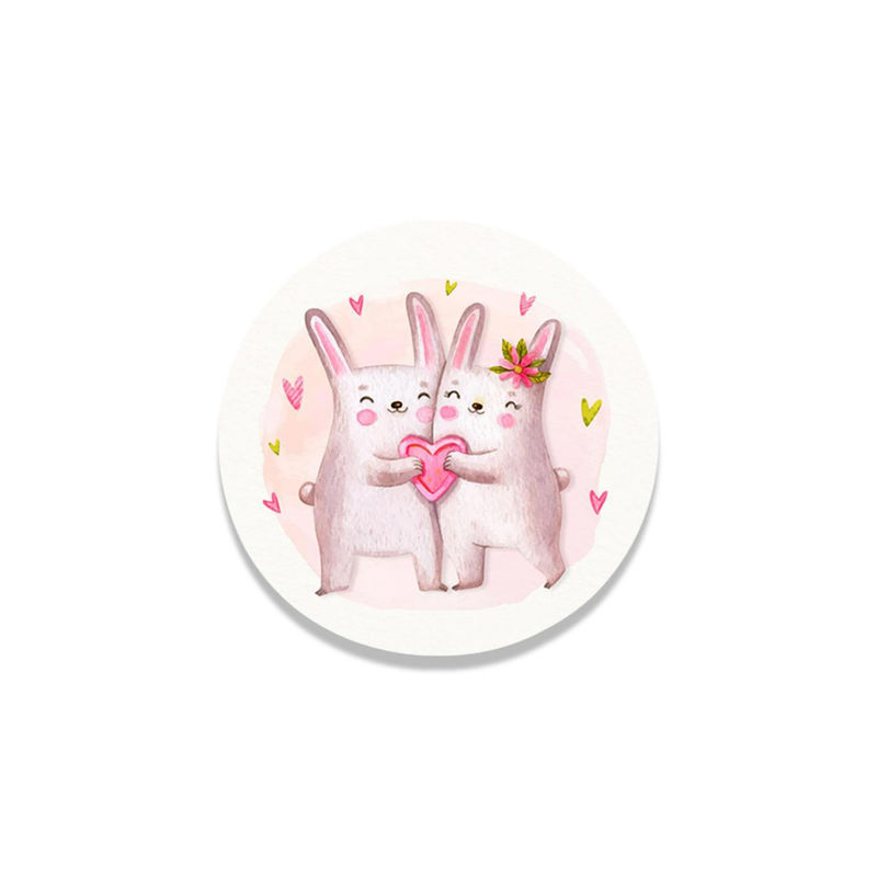 The Artment Feeling Of Love Canvas Matte Finish Pink (Medium)