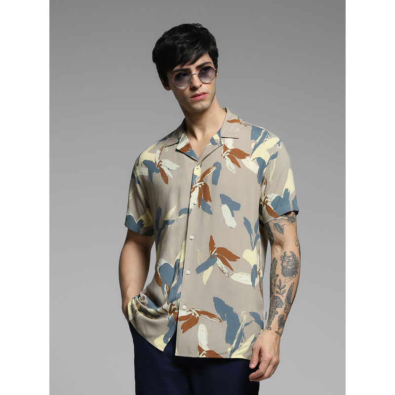 Jack & Jones Comfort Fit Beige Shirt (M)