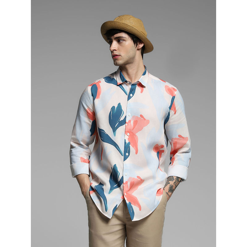 Jack & Jones Multi-Color Slim Fit Shirt (XL)