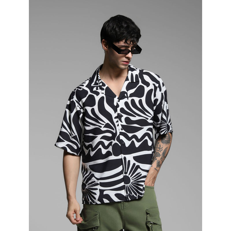 Jack & Jones Oversized Fit Black Shirt (XL)