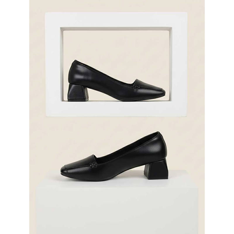 Metro Women Black Formal Pump Heels (UK 8)