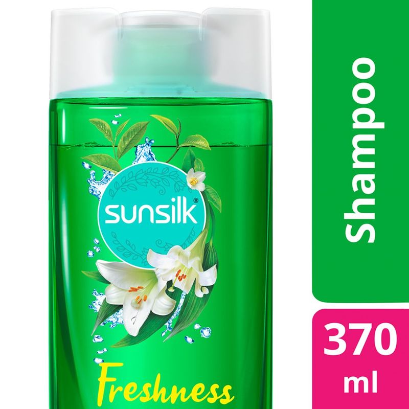 Sunsilk Green Tea and White Lily Freshness Hair Shampoo