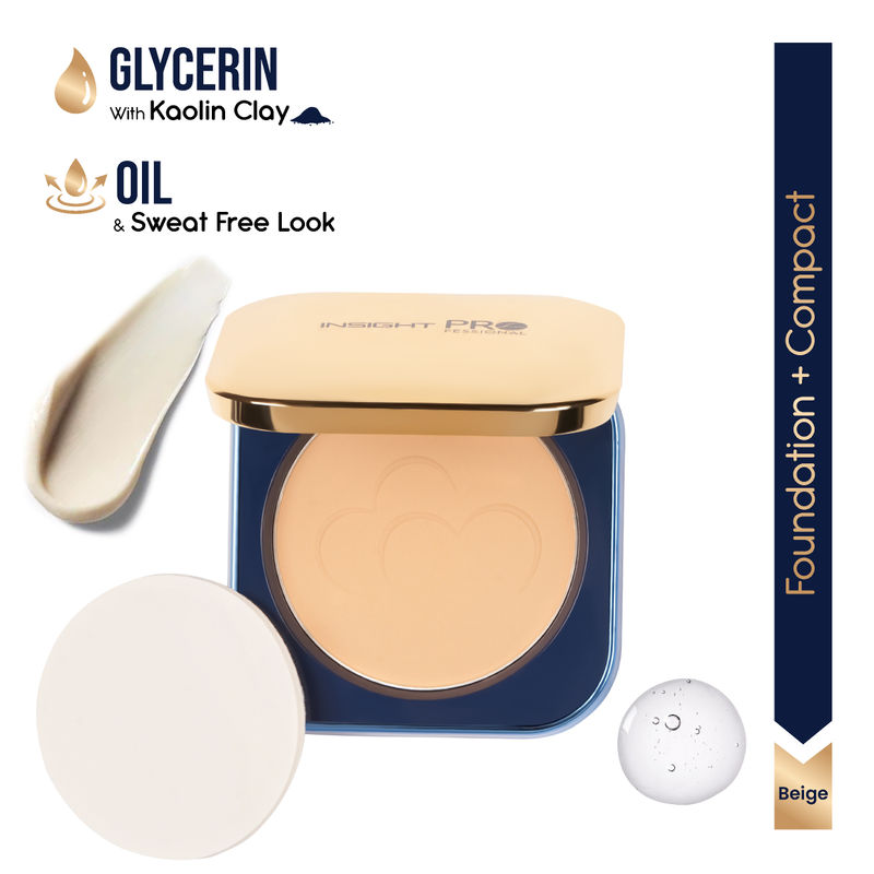 Insight Professional All Day Matte Compact Foundation - Beige