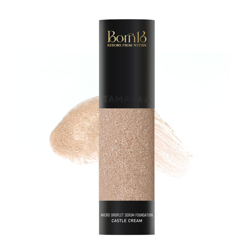 Born16 Tamaraa Micro Droplet Serum Foundation - Castle Cream