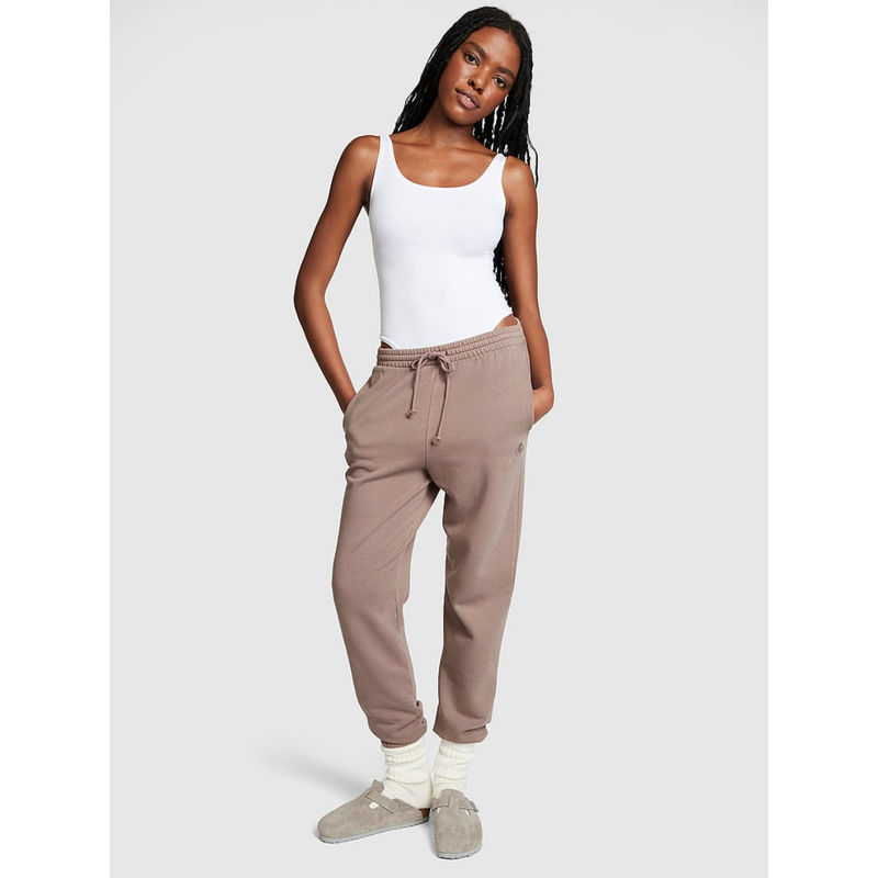 Victoria's Secret PINK Premium Fleece Slim Sweatpants - Pink (2XL)