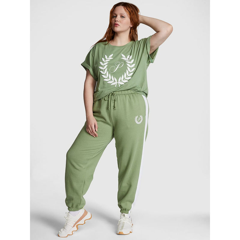 Victoria's Secret PINK Campus Sweatpants - Green (XS)