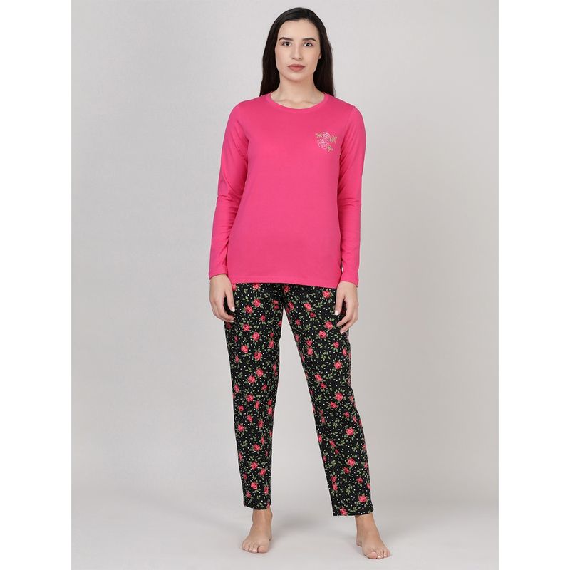 mackly Womens Pyjama & T-Shirt (Set of 2) (L)