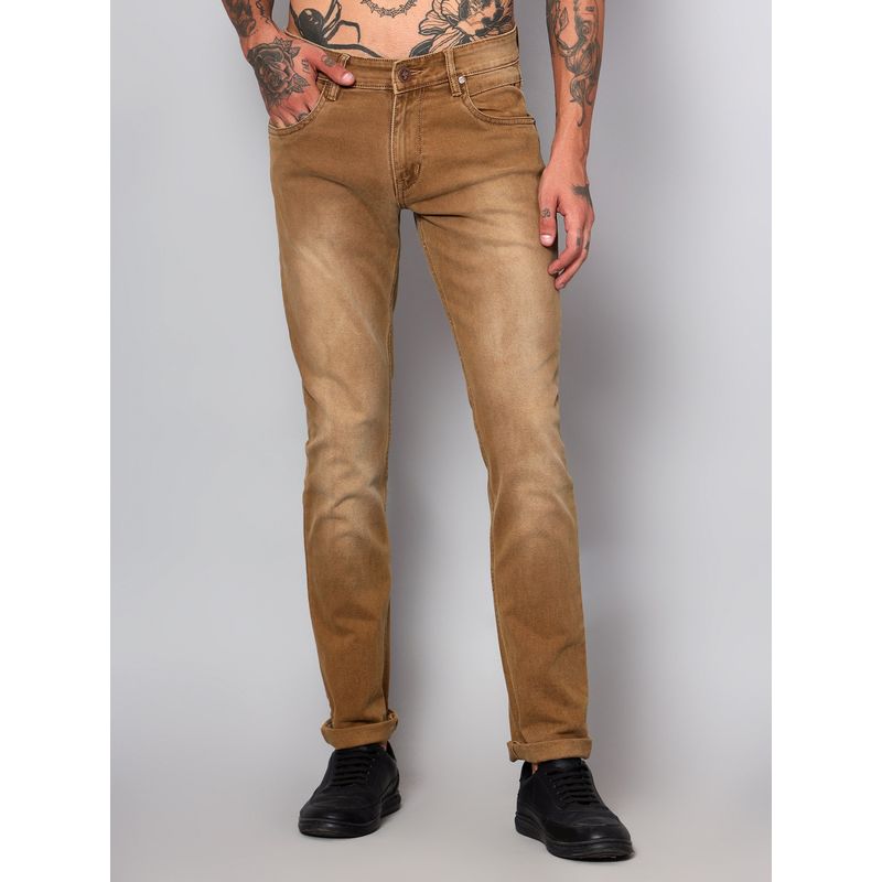 Cantabil Men Khaki Denim (30)