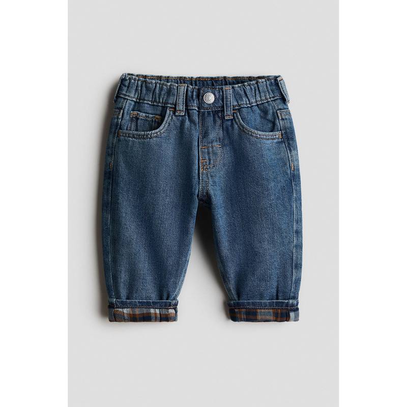 H&M Boys Blue Lined Jeans (4-6 Months)