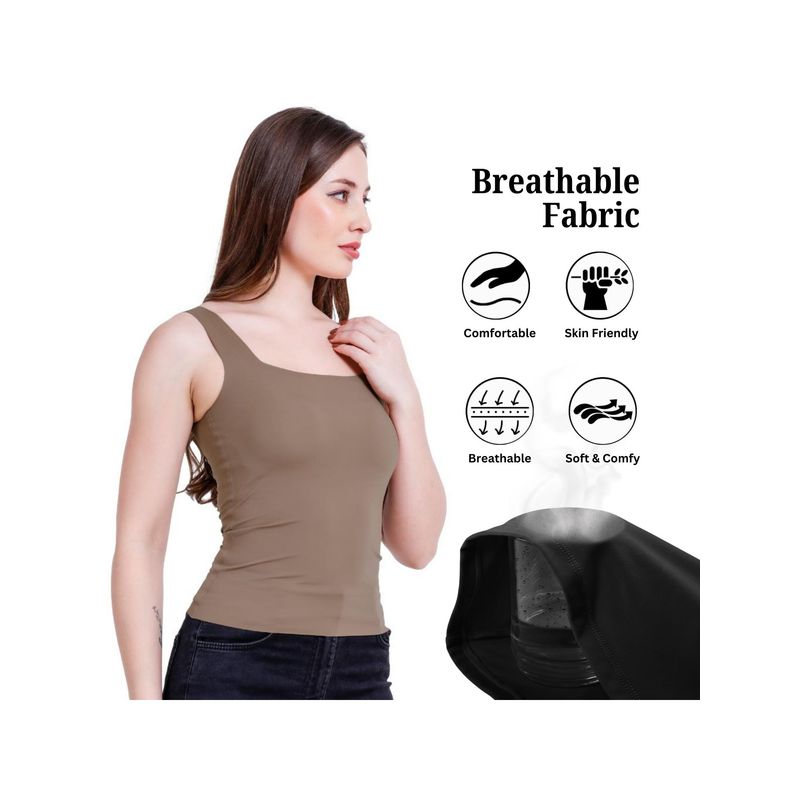 CareDone Soft Padded Camisole for Casual (S)