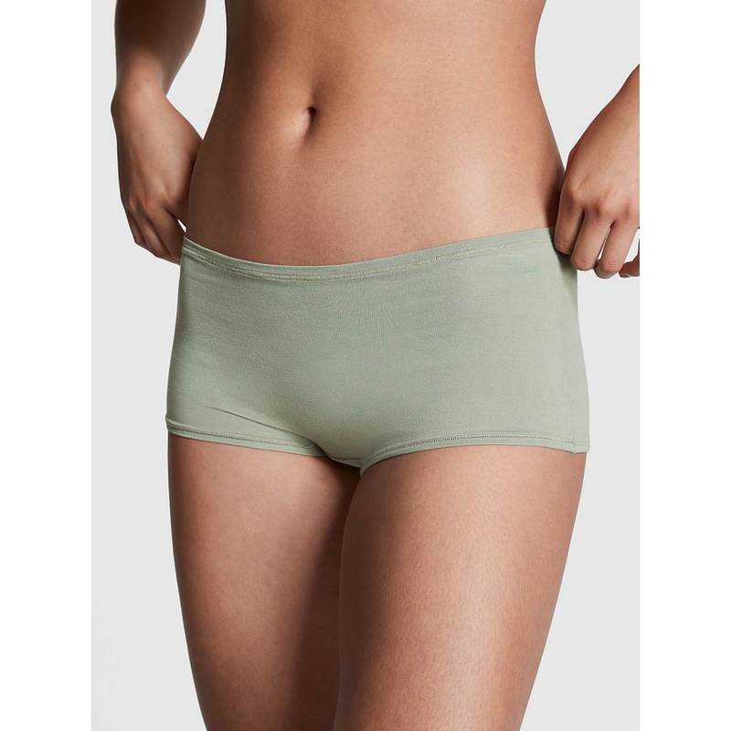 Victoria's Secret Olive Cotton Boyshort (2XL)