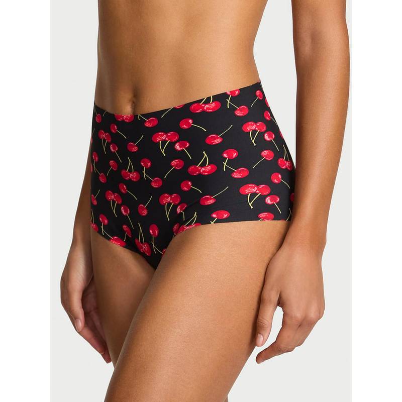 Victoria's Secret Black No-Show Modern Brief Panty (XS)