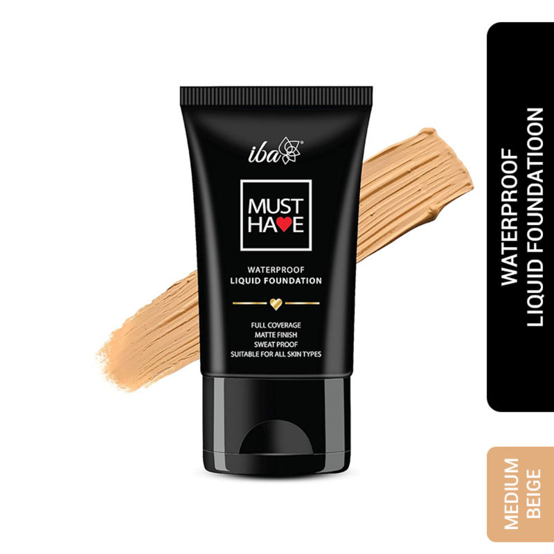 IBA Must Have Waterproof Liquid Foundation - Medium Beige