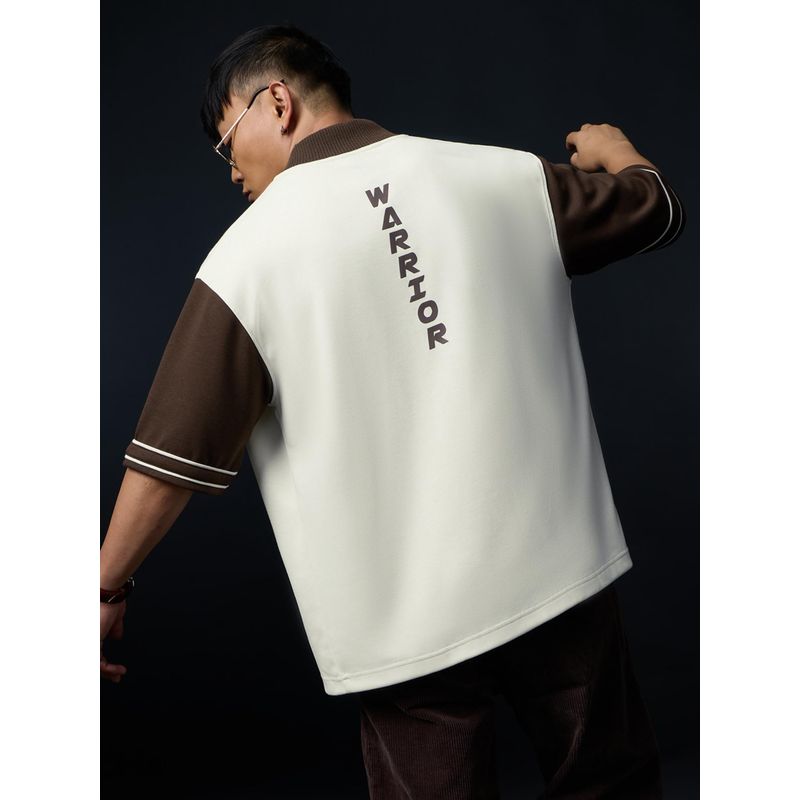 The Souled Store Baseball Sepia Men Baseball Shirts (XS)