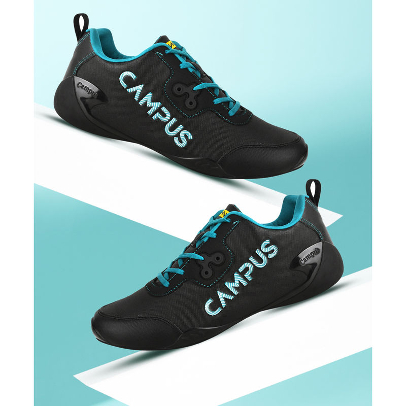 Buy Campus Camp Zylon Black Men Motomania Sports Shoes Online