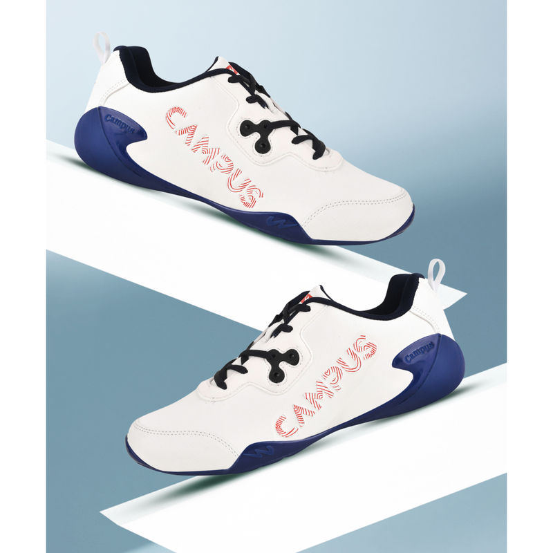 Campus Camp Zylon White Men Motomania Sports Shoes (UK 9)