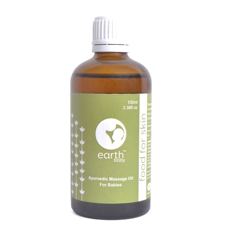 Buy earthBaby Ayurvedic Baby Massage Oil, Certified 100 Natural Origin
