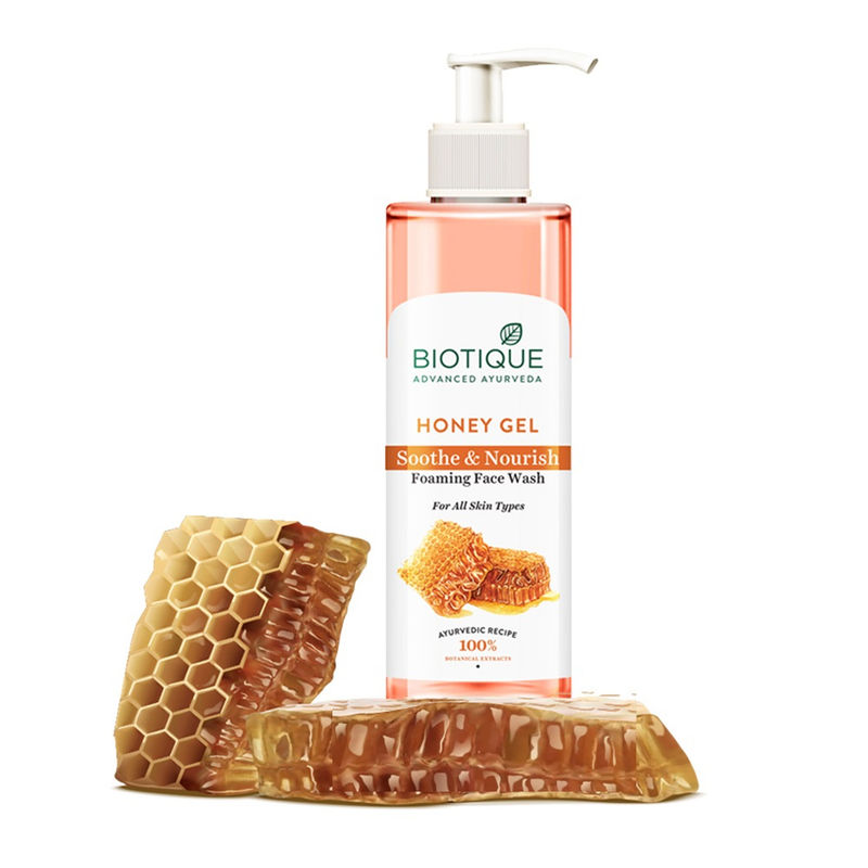 Biotique Bio Honey Gel Refreshing Foaming Face Wash
