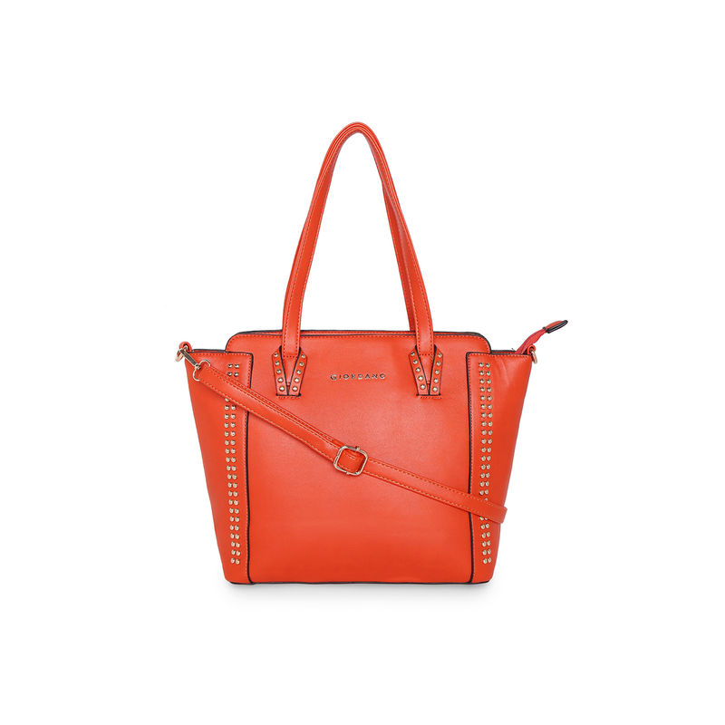 Giordano Orange Solid Tote Bag Buy Giordano Orange Solid Tote Bag