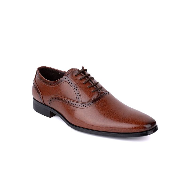 Hydes N Hues Solid Tan Derbies (EURO 40)