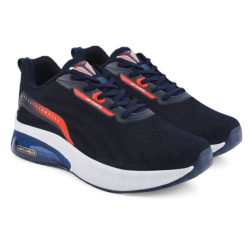 Campus Boundary Navy Blue Men Running Shoes