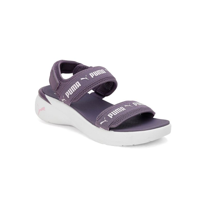 Purple puma sandals 2025