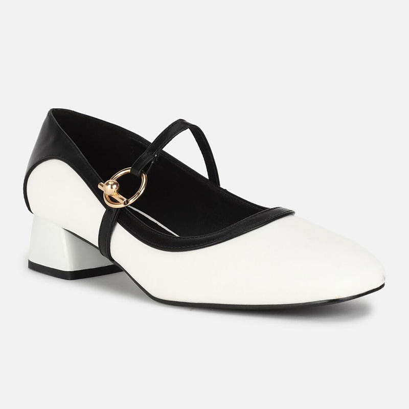 Allen Solly Women White Casual Heels (UK 8)