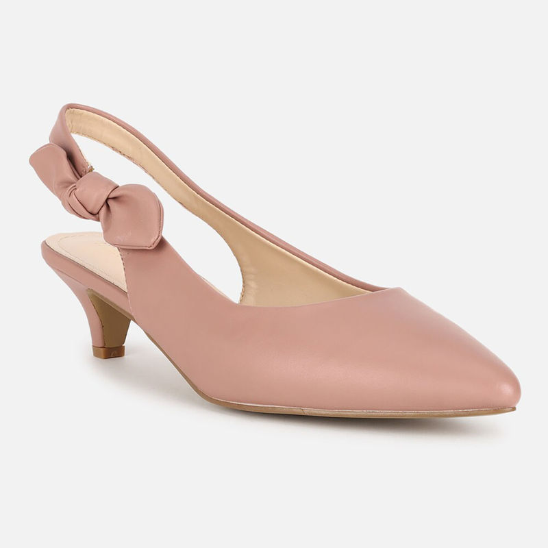 Allen Solly Women Pink Casual Heels (UK 3)
