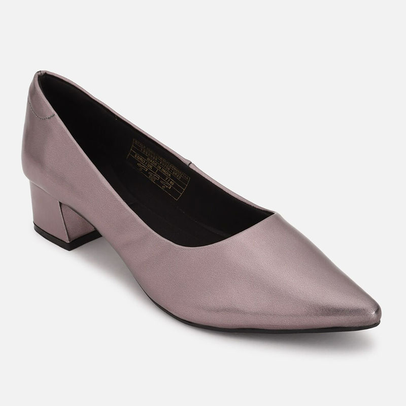 Van Heusen Women Purple Heels (UK 6)
