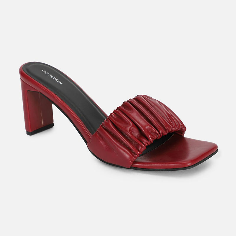 Van Heusen Women Red Heels (UK 4)